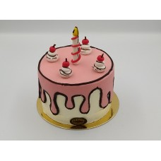 Cartoon Cake rózsaszín (rajzfilm torta)